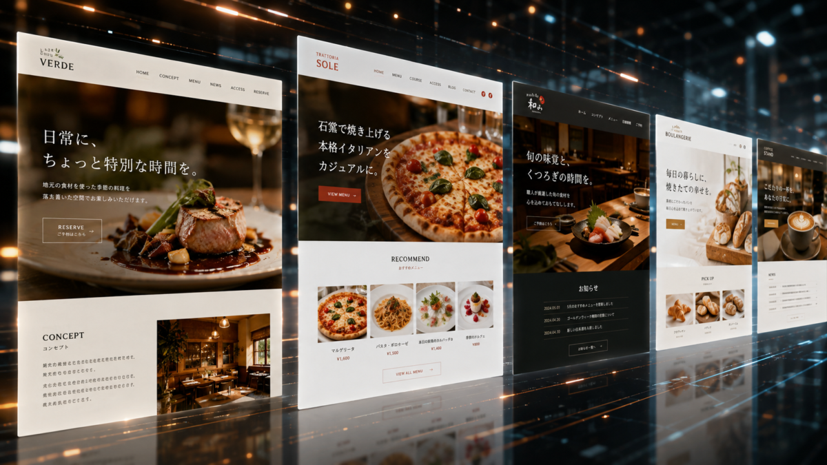 飲食店サイトイメージ